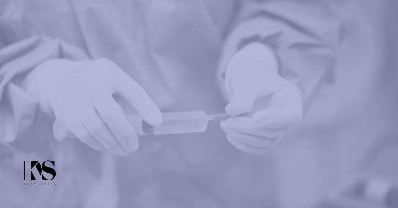 Plastic surgeon Dr. Karen Szymanski preps for a difficult operation. KDS Aesthetics logo at bottom right.
